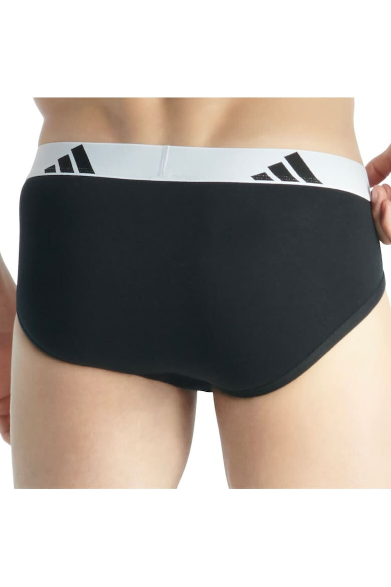 adidas Слипове Active Flex - 6 чифта - Бял/Черен - Pepit.bg