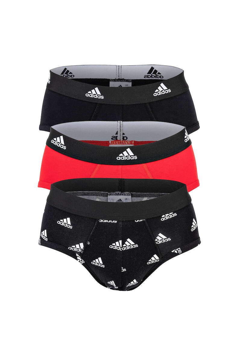 adidas Слипове с лого на талията - 3 чифта - Pepit.bg