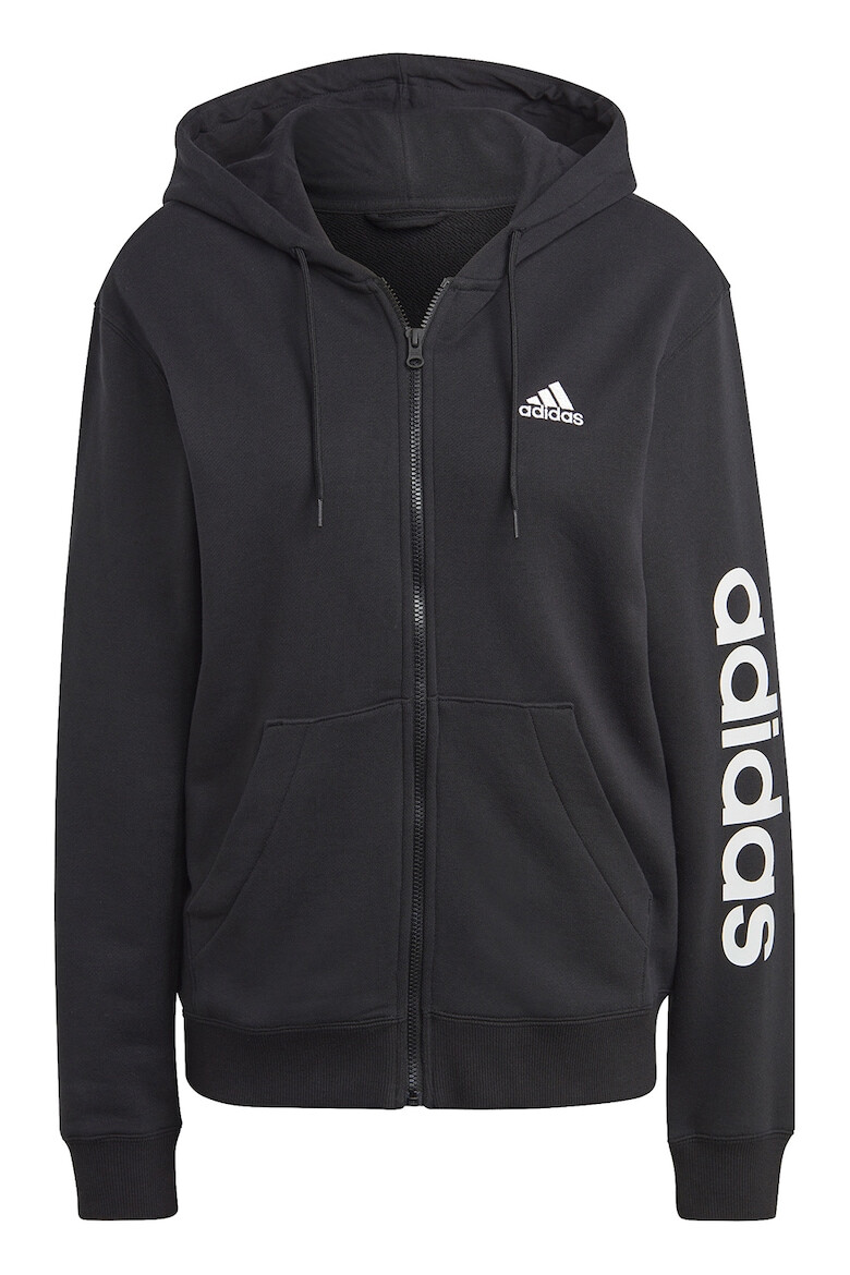 adidas Sportswear Худи Essentials Linear с цип - Pepit.bg