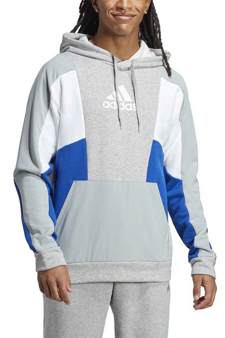 adidas Sportswear Худи Essentials с дизайн в цветен блок - Pepit.bg