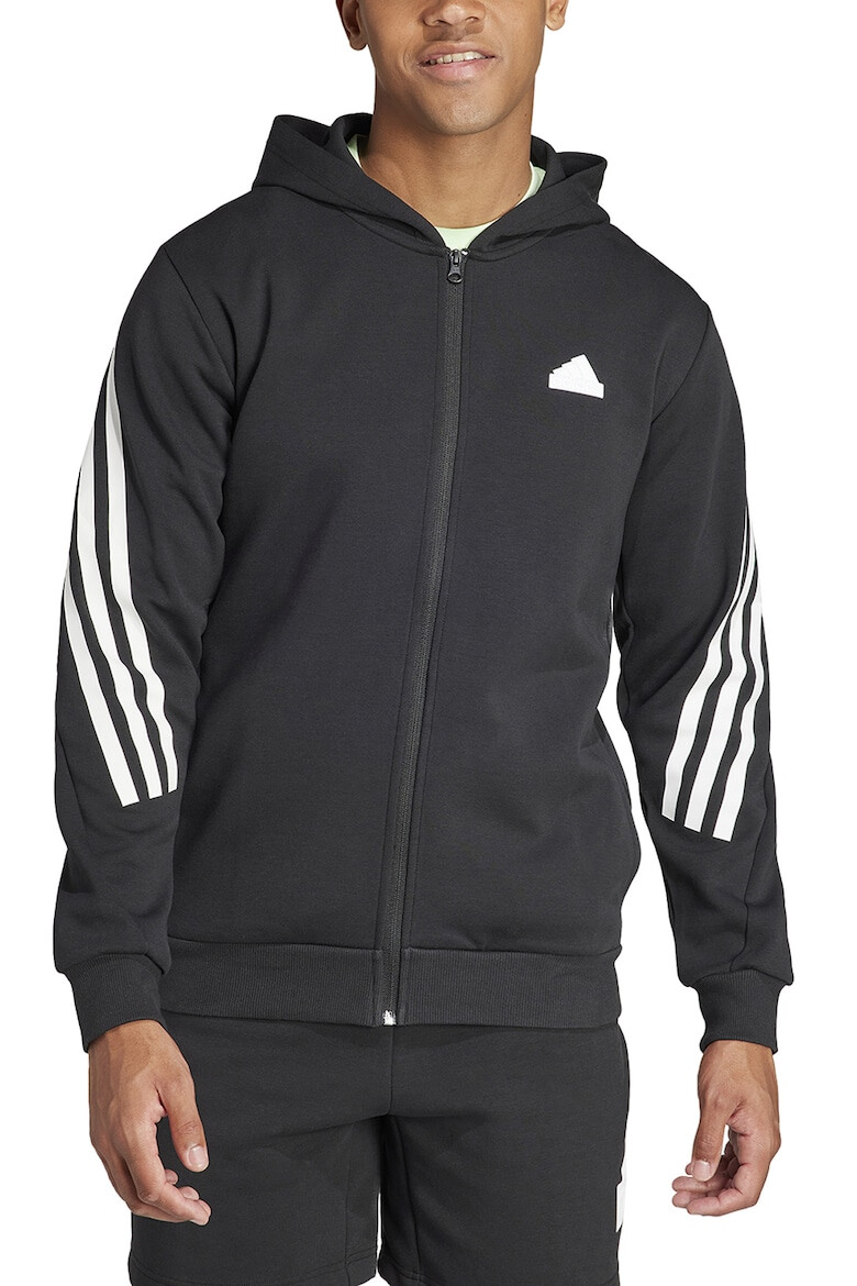 adidas Sportswear Худи Future Icons с ивици и цип - Pepit.bg