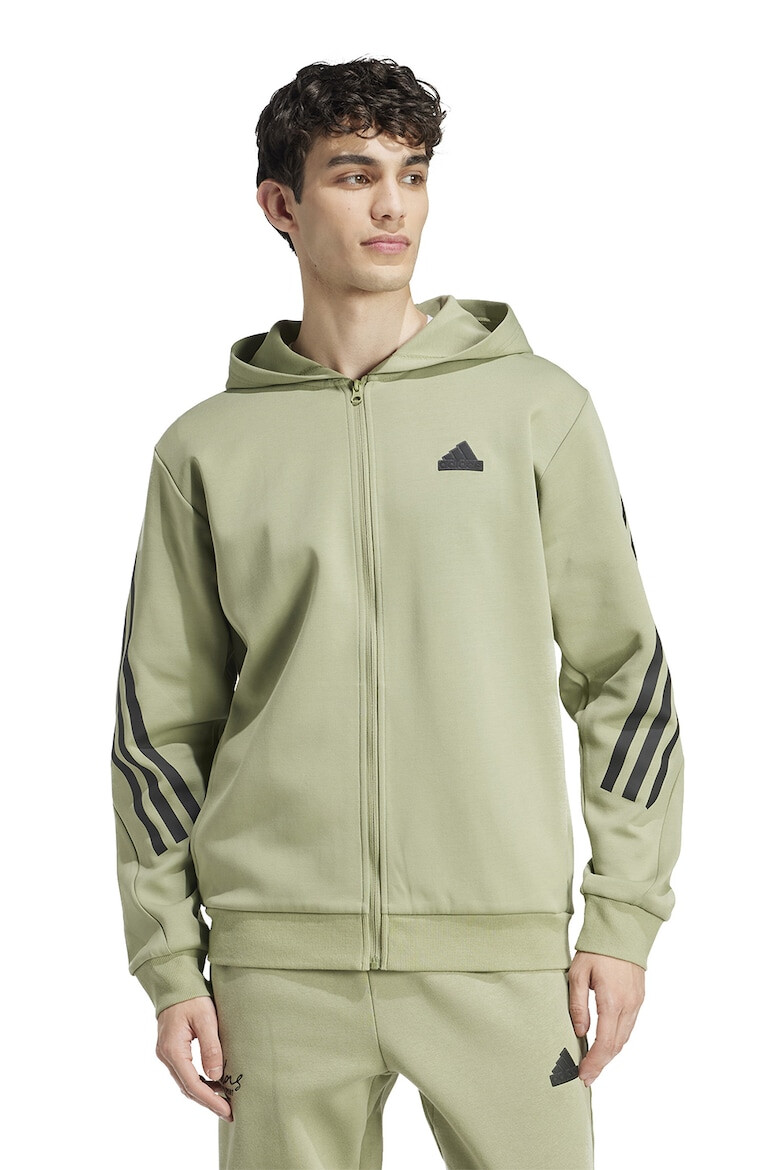 adidas Sportswear Худи Future Icons с ивици и цип - Pepit.bg