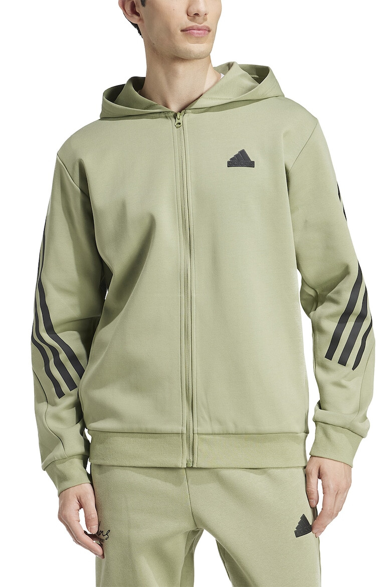 adidas Sportswear Худи Future Icons с ивици и цип - Pepit.bg