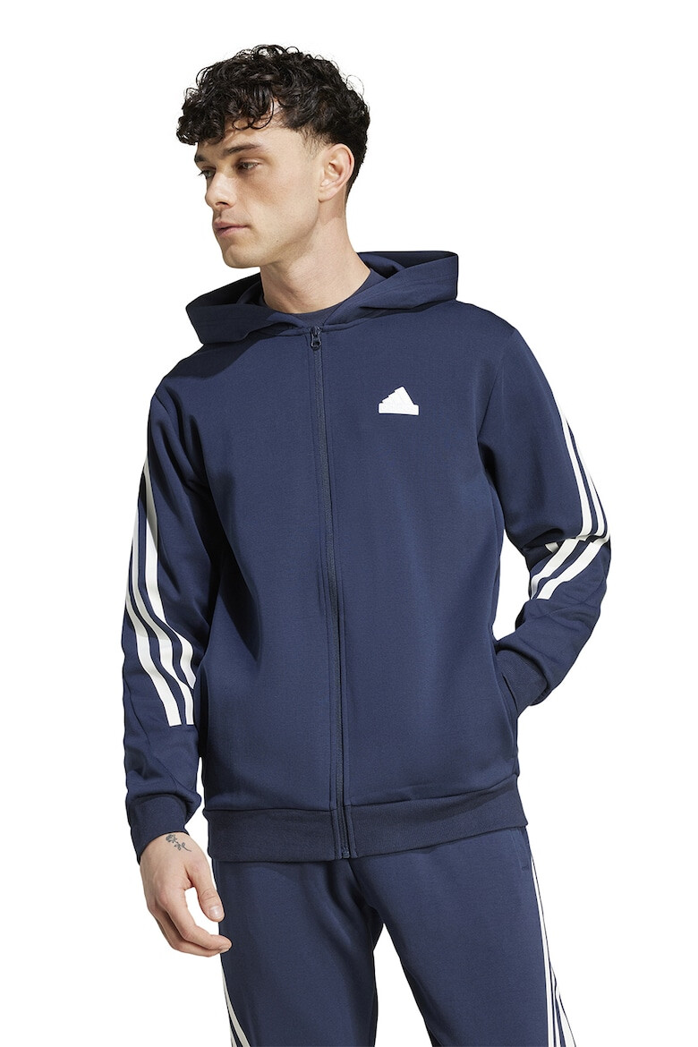 adidas Sportswear Худи Future Icons с ивици и цип - Pepit.bg