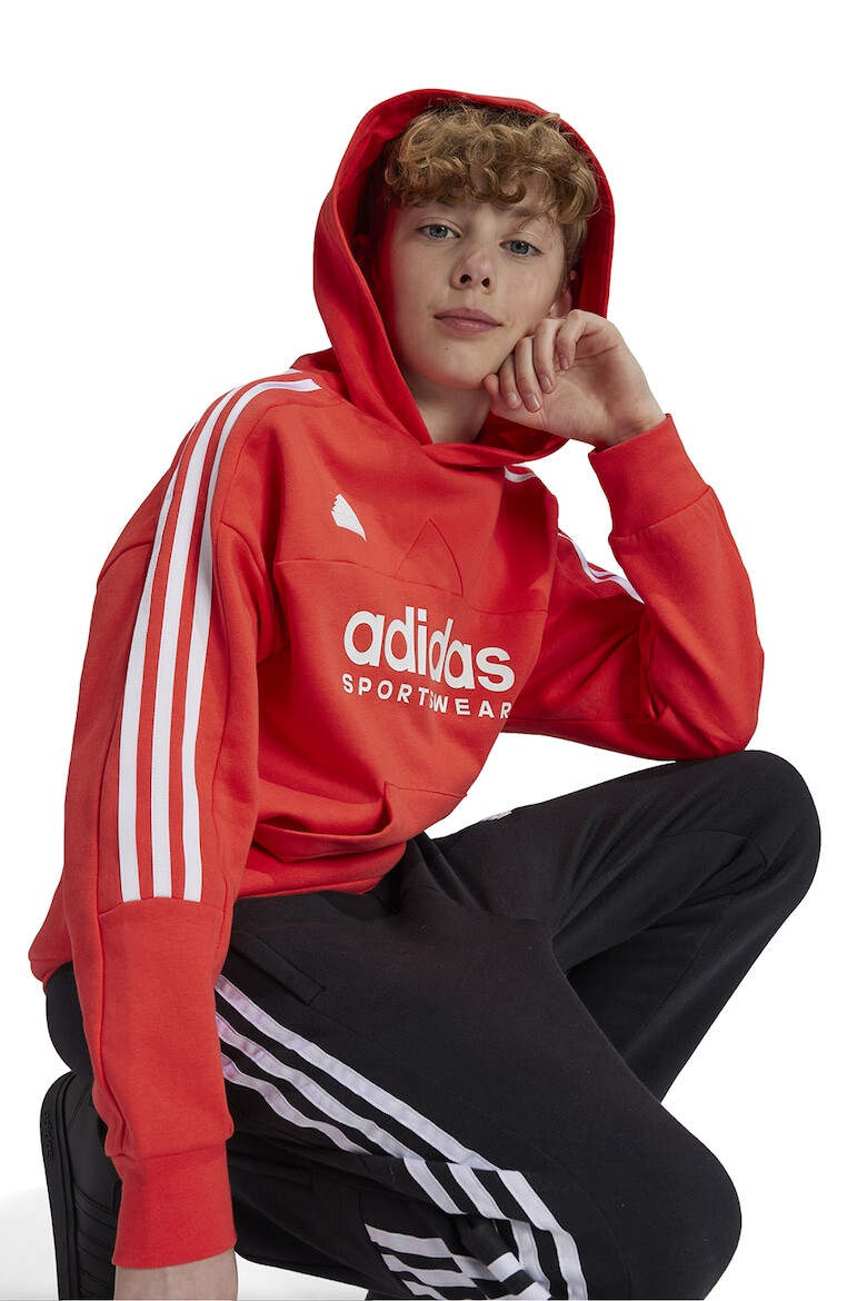 adidas Sportswear Худи с лого и джоб кенгуру - Pepit.bg