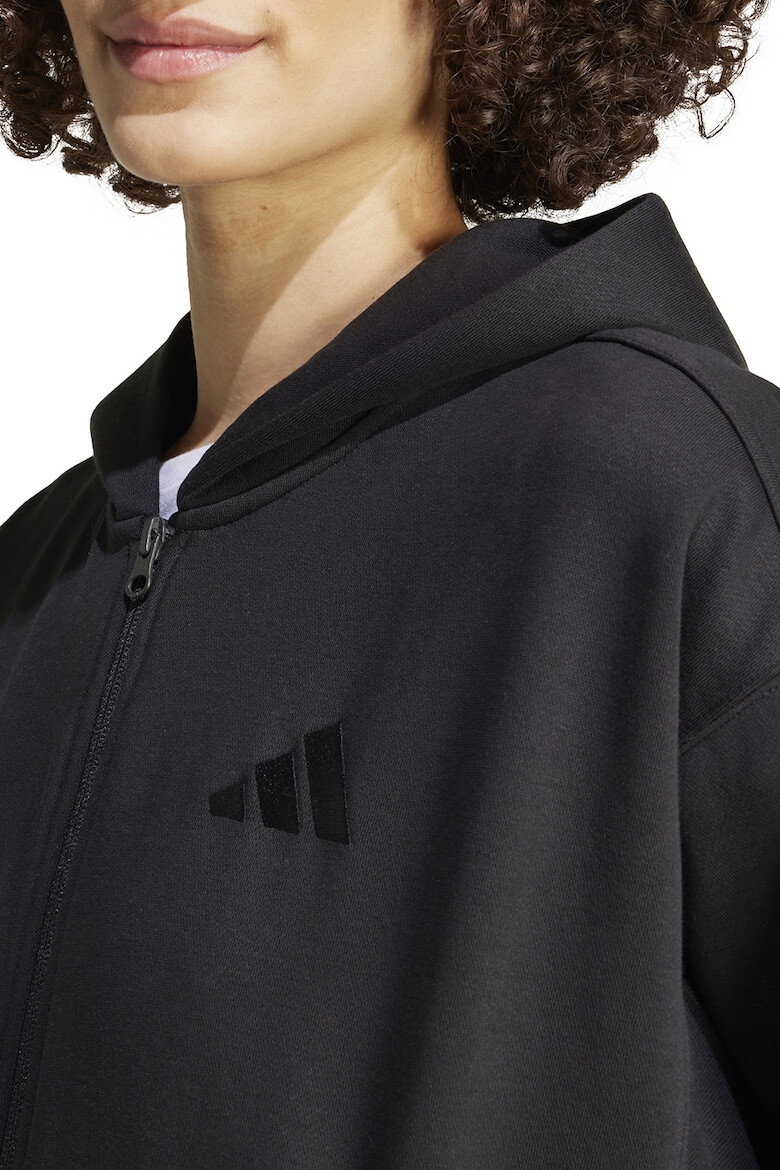 adidas Sportswear Худи с памук с цип - Pepit.bg