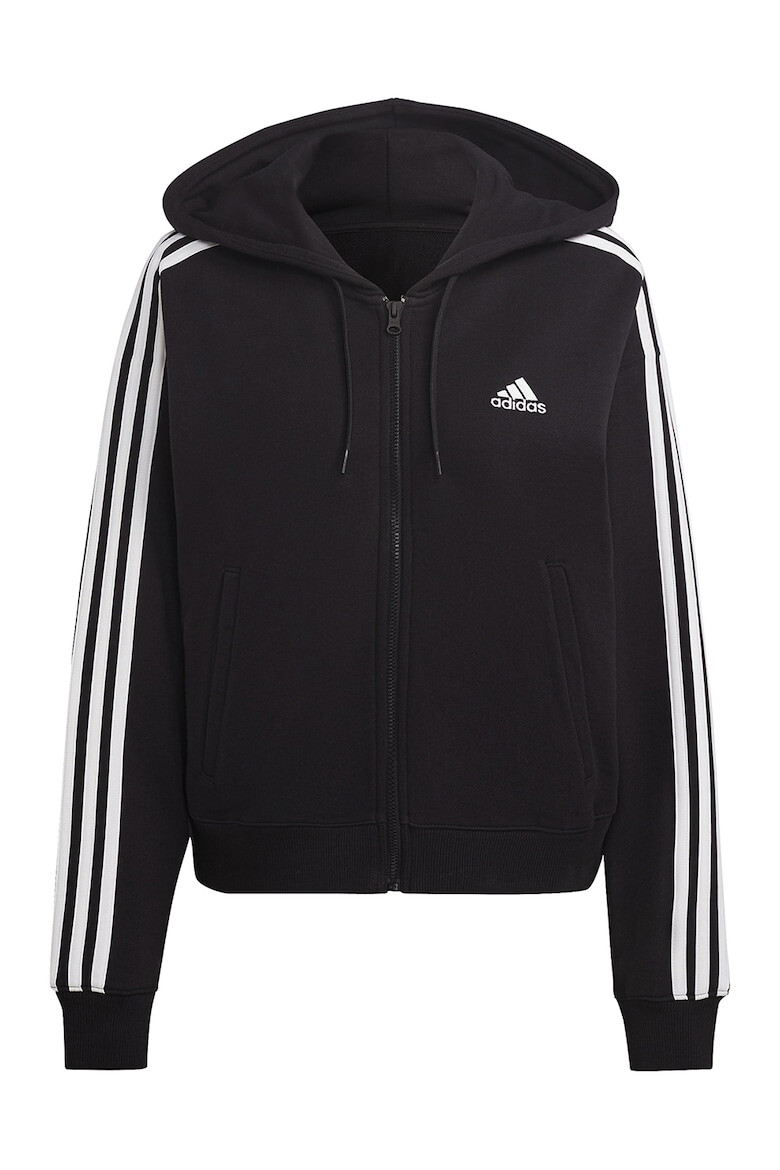 adidas Sportswear Худи с цип и паднали ръкави - Pepit.bg