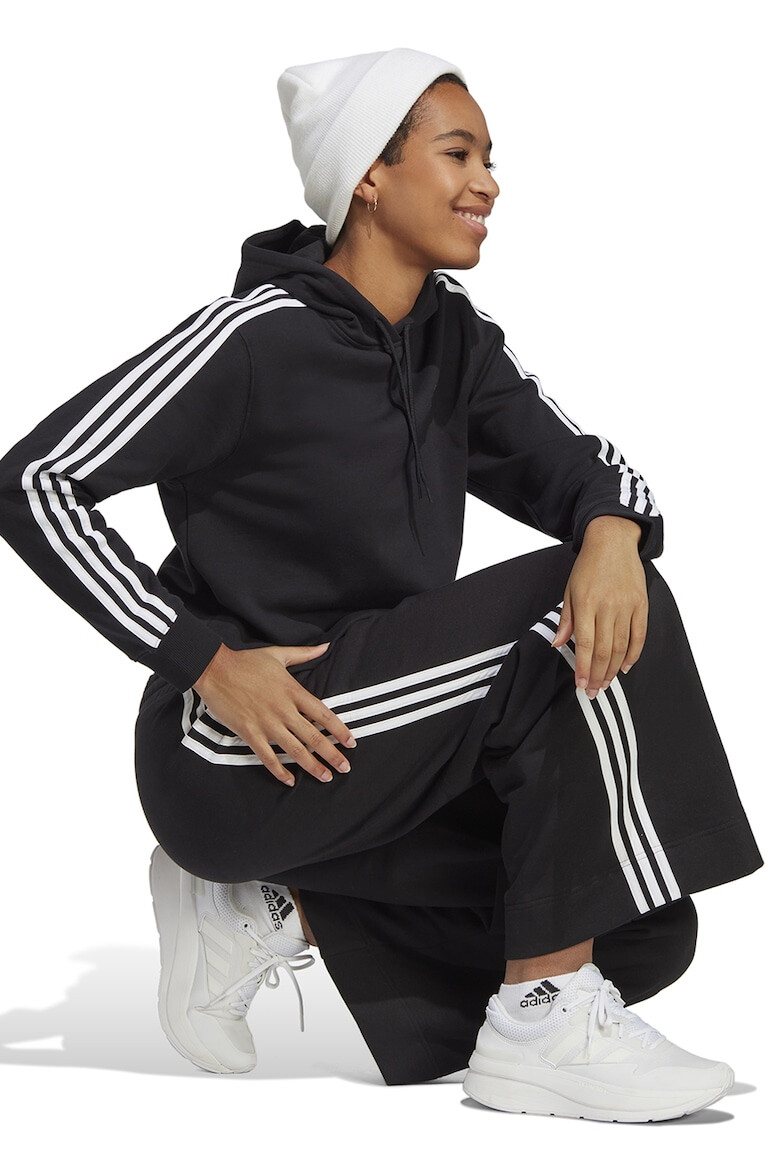 adidas Sportswear Късо худи Essentials с 3 ивици - Pepit.bg