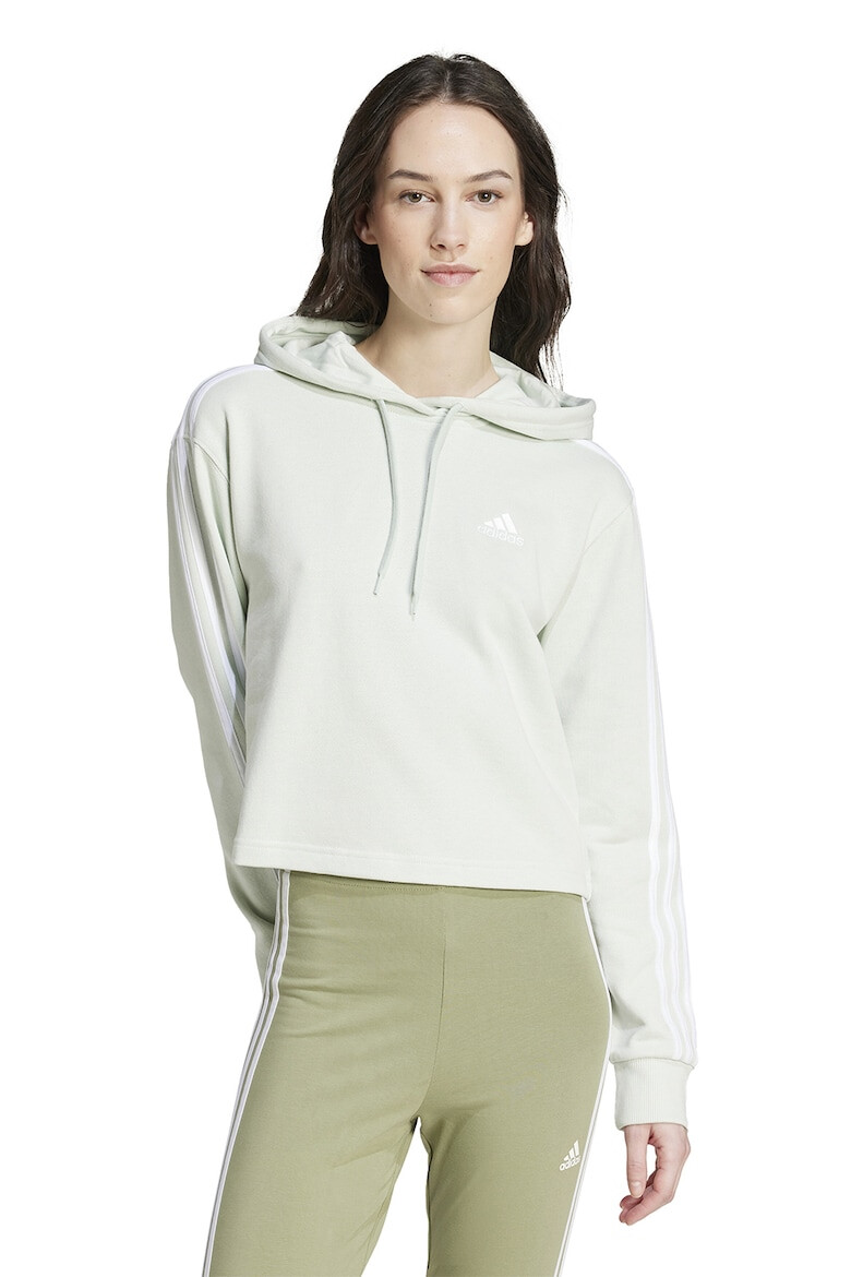 adidas Sportswear Късо худи Essentials с 3 ивици - Pepit.bg