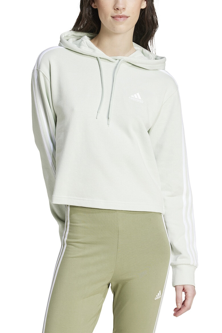 adidas Sportswear Късо худи Essentials с 3 ивици - Pepit.bg