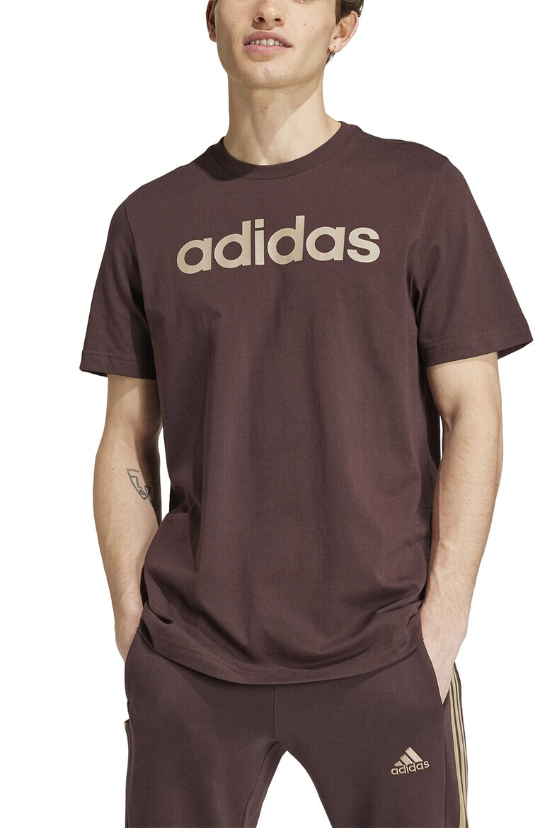 adidas Sportswear Памучна тениска Essentials с лого - Pepit.bg