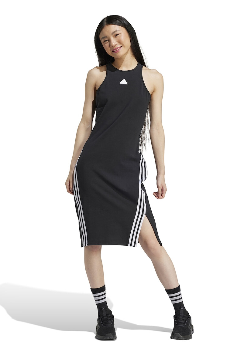 adidas Sportswear Рокля Future Icons с 3 ивици и цепка встрани - Pepit.bg