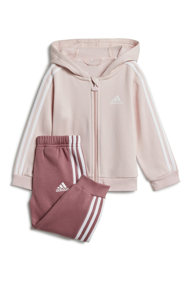 adidas Sportswear Спортен екип с качулка и странични кантове - Pepit.bg