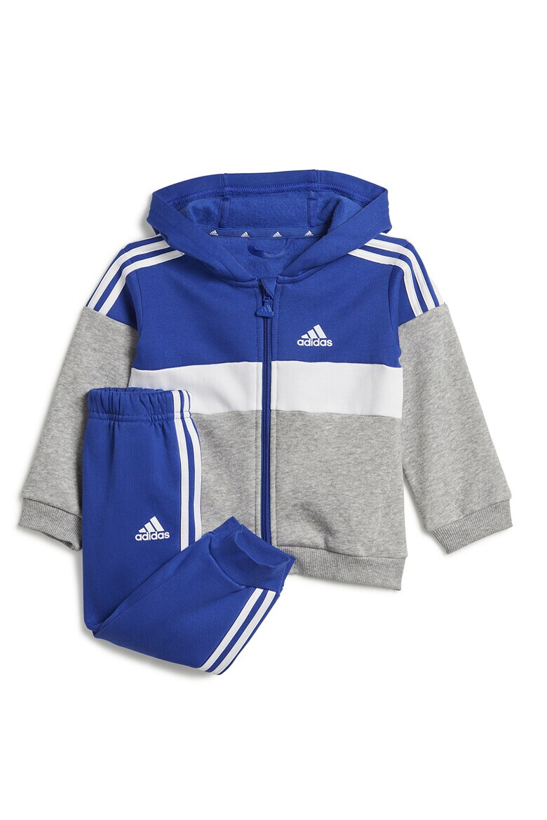 adidas Sportswear Спортен екип с качулка и цветен блок - Pepit.bg