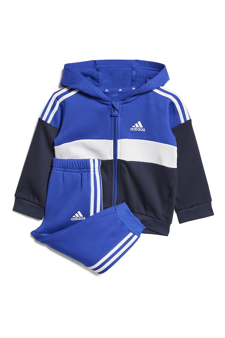 adidas Sportswear Спортен екип с качулка и цветен блок - Pepit.bg