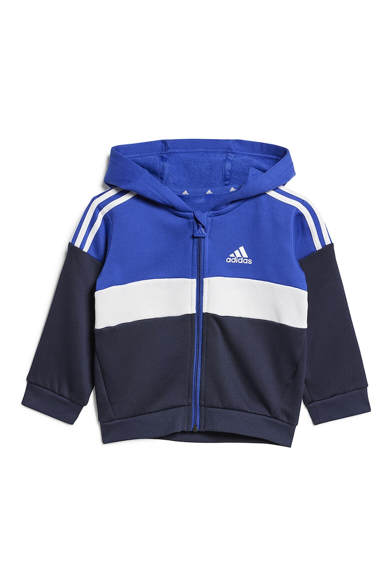 adidas Sportswear Спортен екип с качулка и цветен блок - Pepit.bg