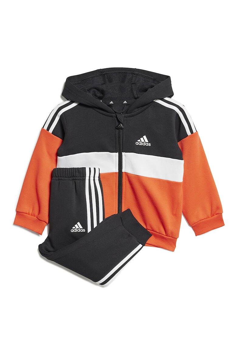 adidas Sportswear Спортен екип с качулка и цветен блок - Pepit.bg