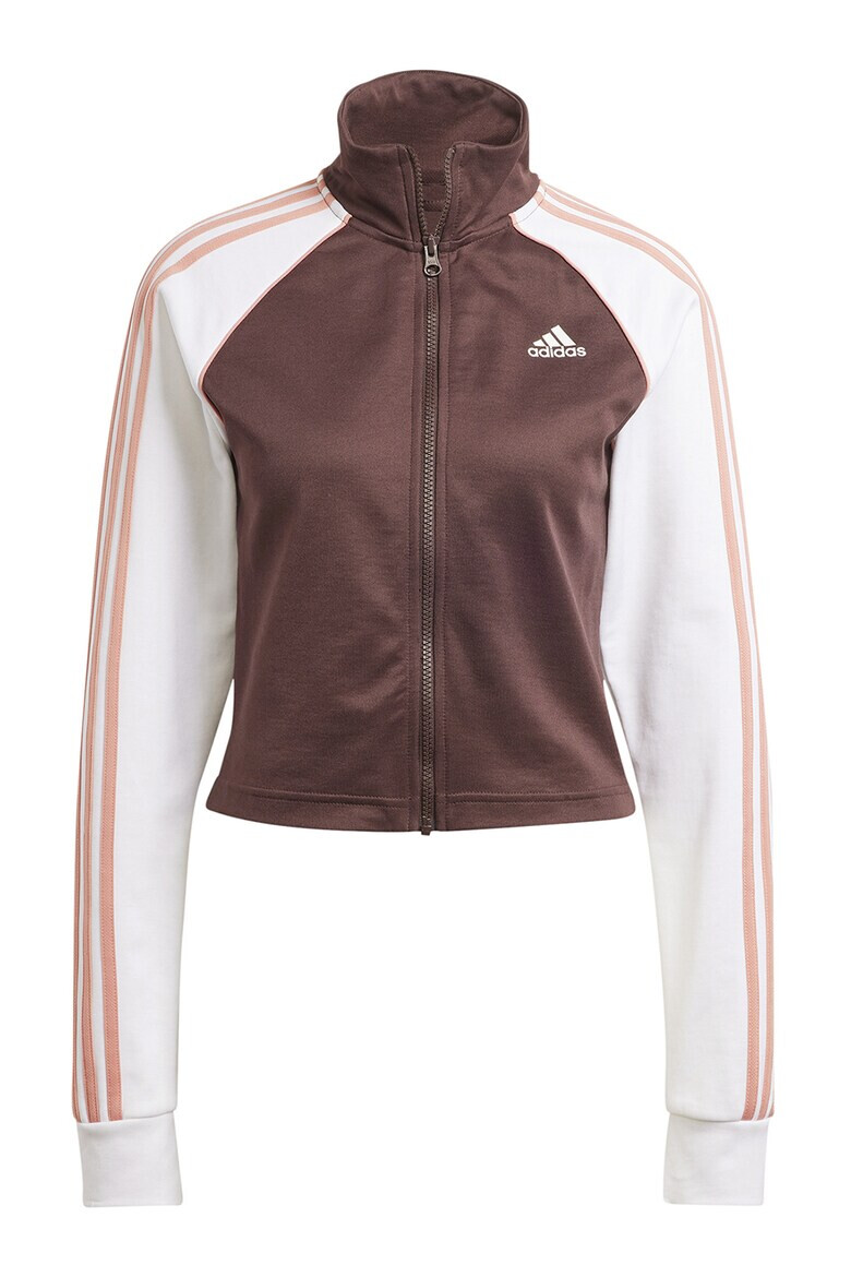 adidas Sportswear Спортен екип с лого и цип - Pepit.bg