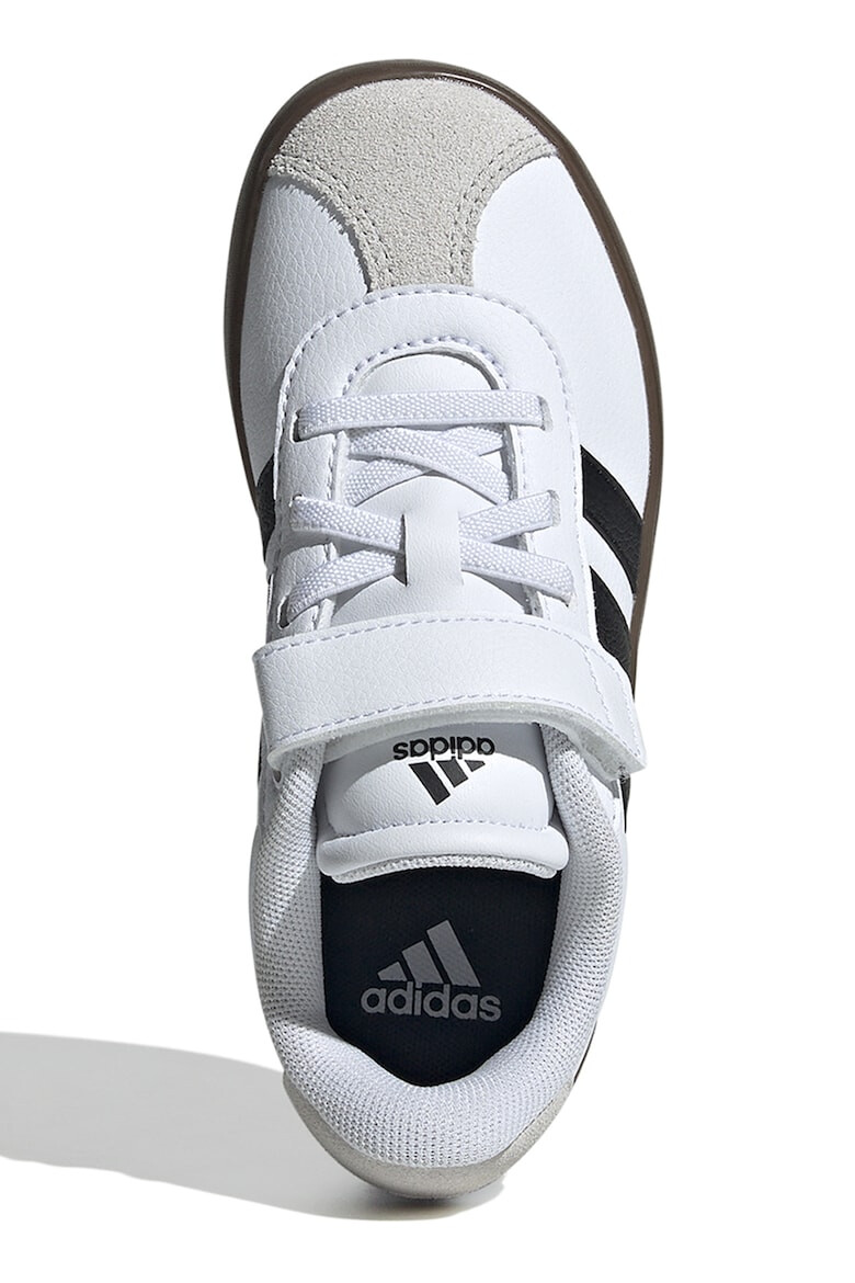 adidas Sportswear Кожени спортни обувки VL Court 3.0 с велур - Pepit.bg