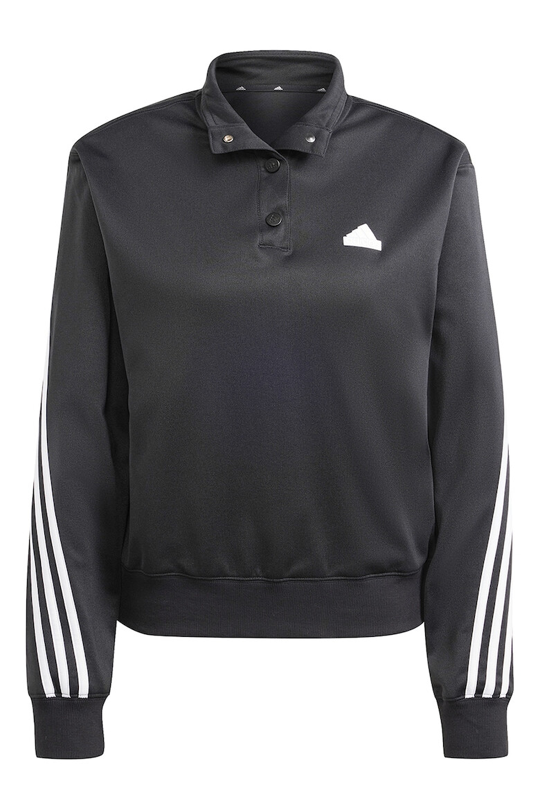 adidas Sportswear Суитшърт Iconic с цепка с капси - Pepit.bg