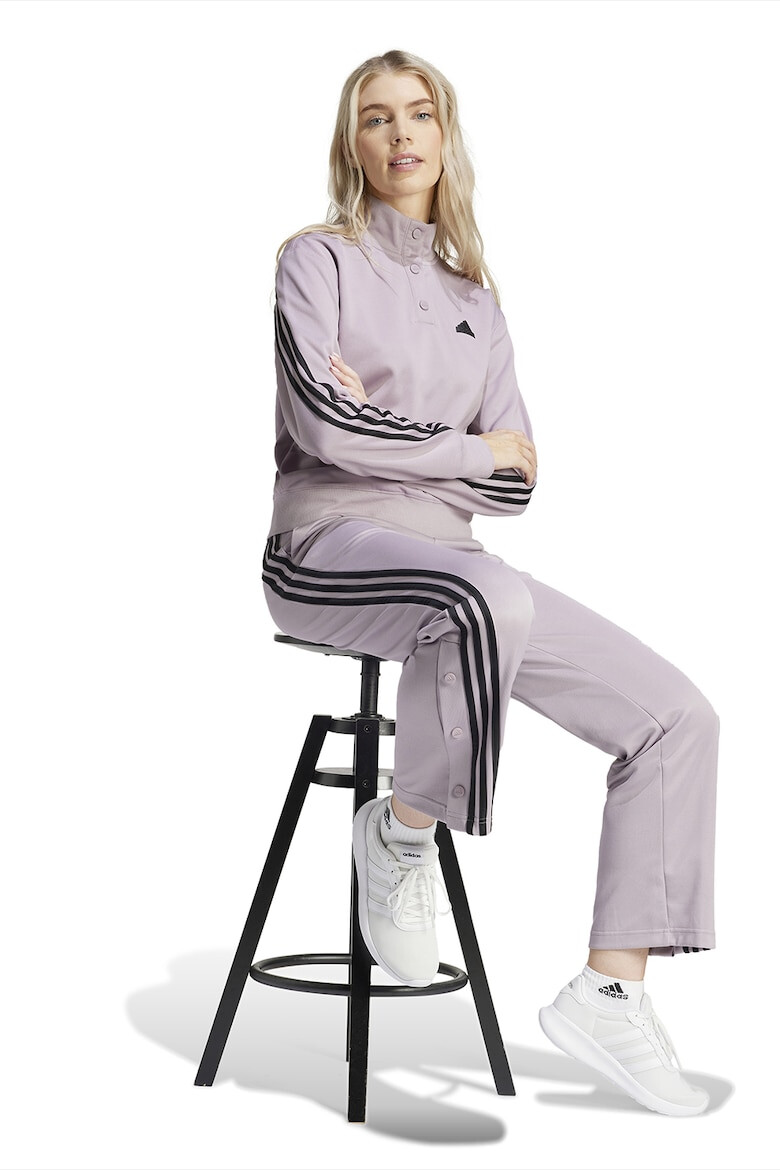 adidas Sportswear Суитшърт Iconic с цепка с капси - Pepit.bg