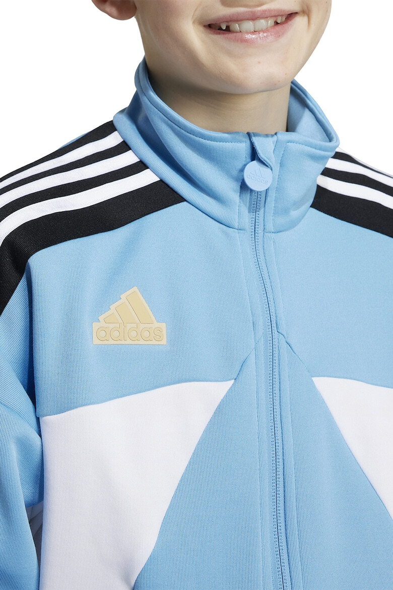 adidas Sportswear Суитшърт с цветен блок и цип - Pepit.bg