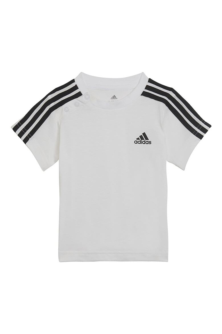 adidas Sportswear Тениска и къс панталон с контрасти - Pepit.bg