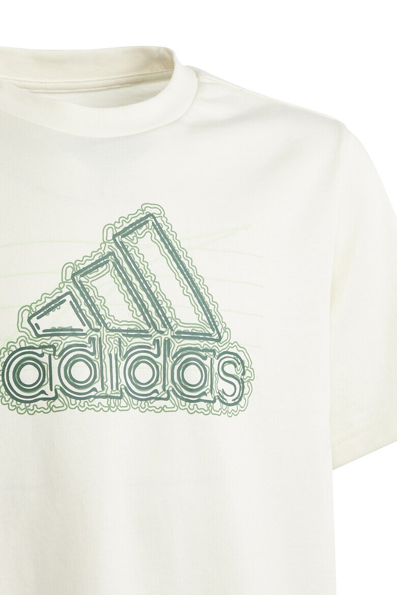 adidas Sportswear Тениска с овално деколте и лого - Pepit.bg