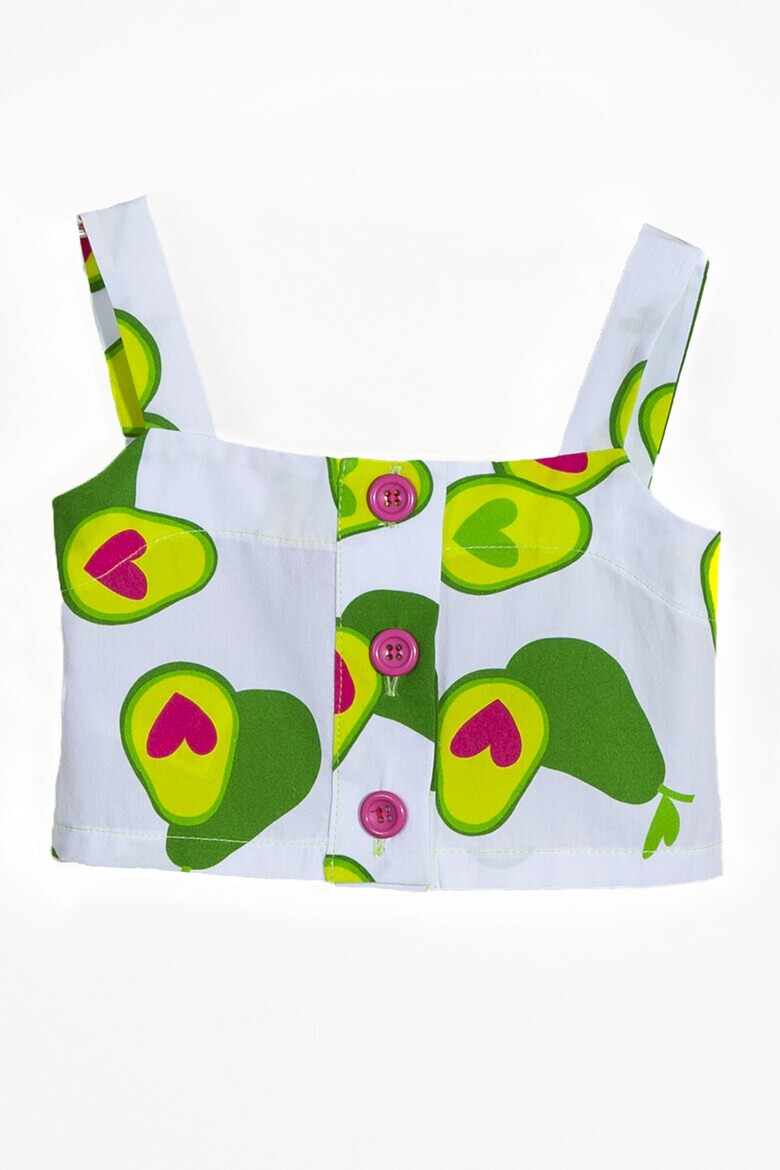 Agatha Ruiz de la Prada Къс топ с принт - Pepit.bg