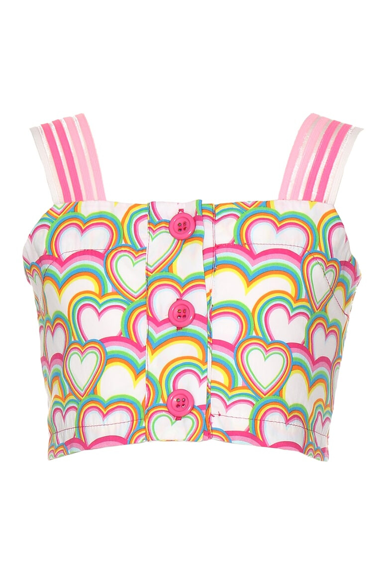 Agatha Ruiz de la Prada Къс топ с щампа - Pepit.bg