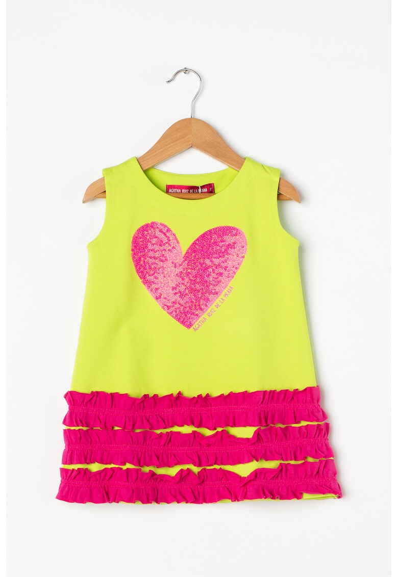 Agatha Ruiz de la Prada Рокля Color Wave с пайети и апликации - Pepit.bg