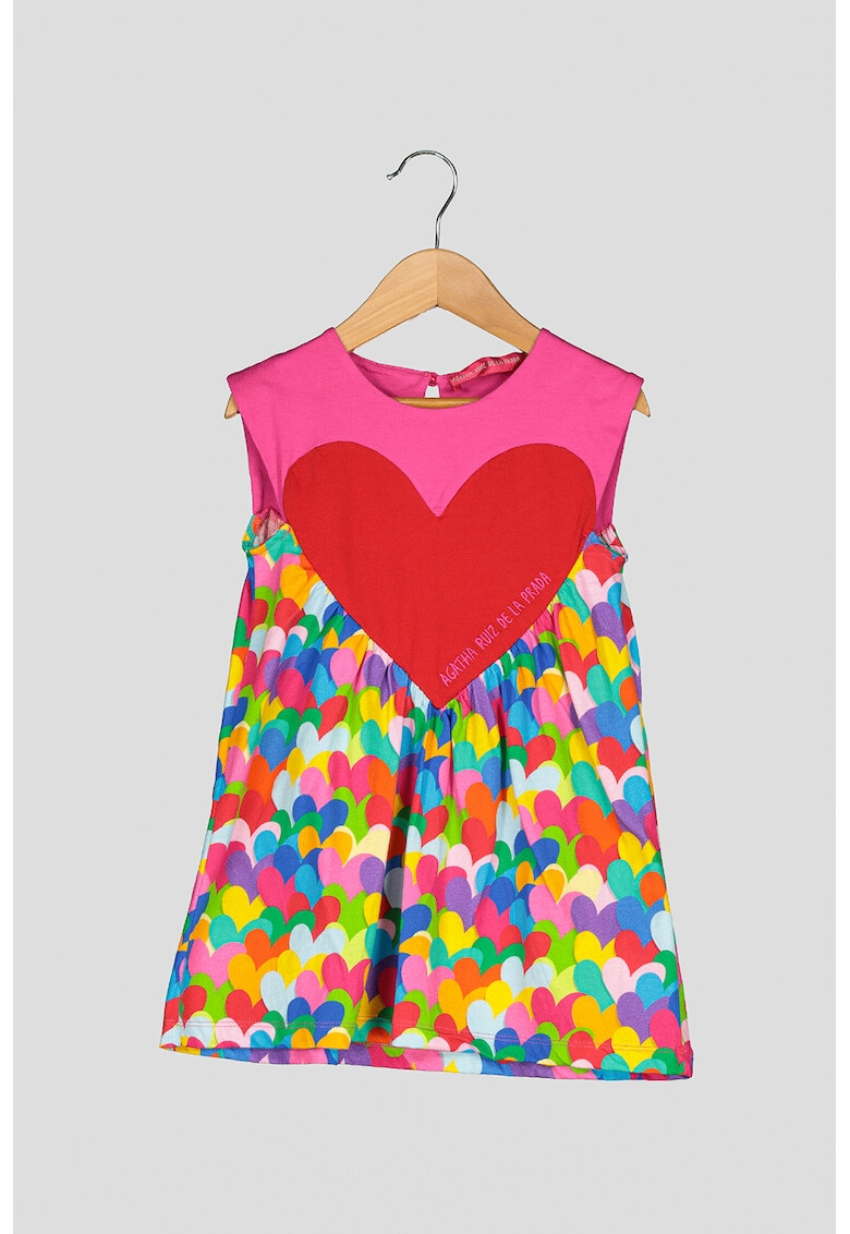 Agatha Ruiz de la Prada Рокля Heartful на сърца - Pepit.bg