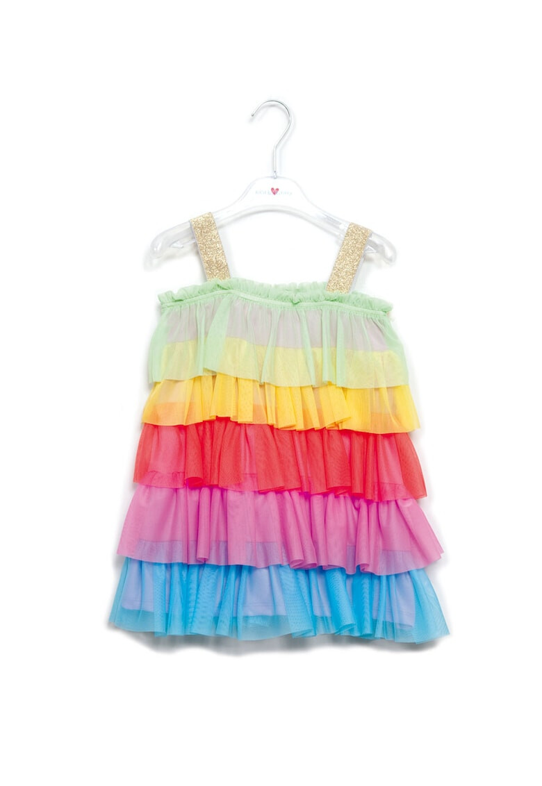 Agatha Ruiz de la Prada Рокля Rainbow с набирания - Pepit.bg