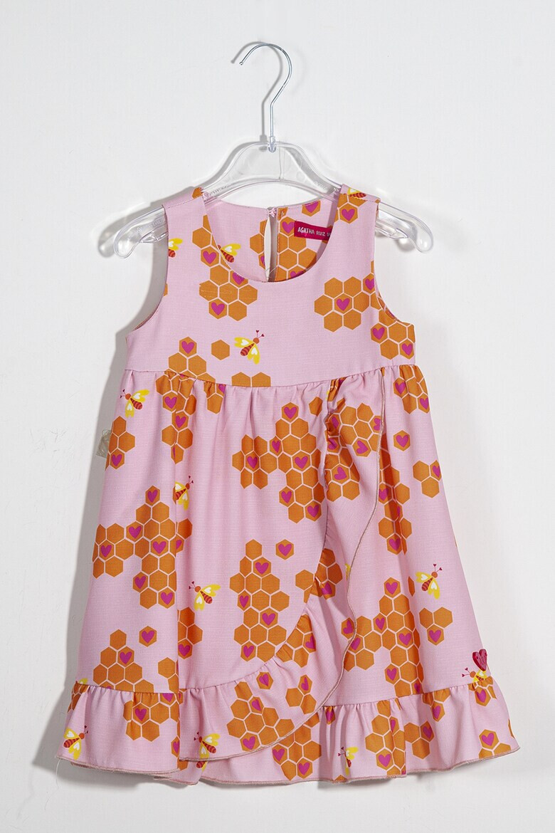 Agatha Ruiz de la Prada Рокля тип тениска с шарка - Pepit.bg