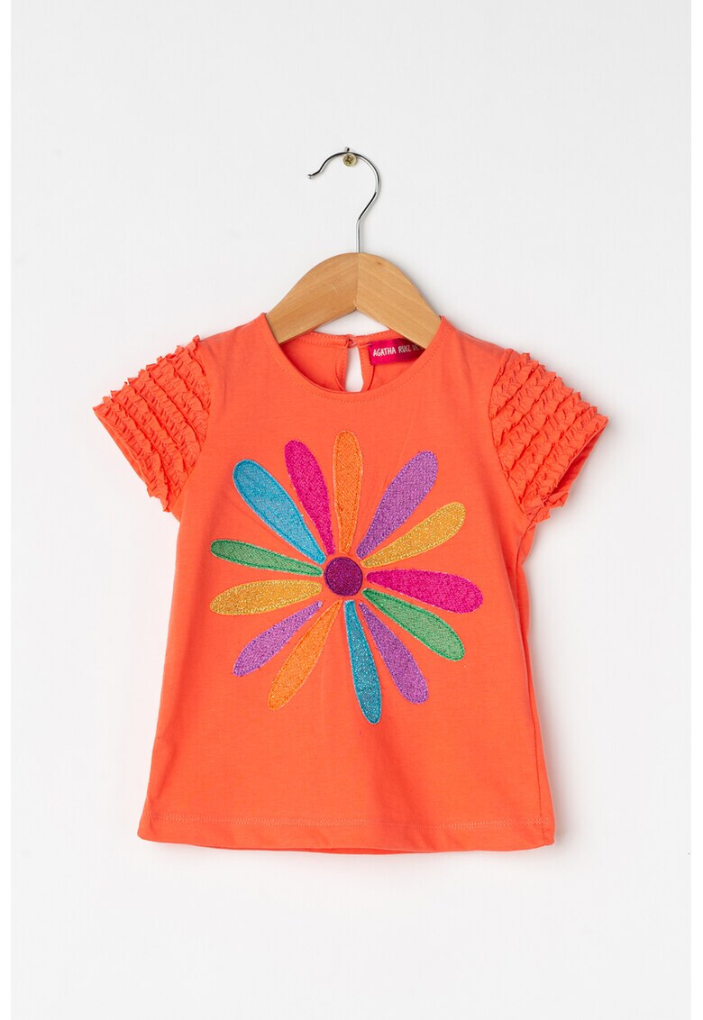 Agatha Ruiz de la Prada Тениска с брокат - Pepit.bg