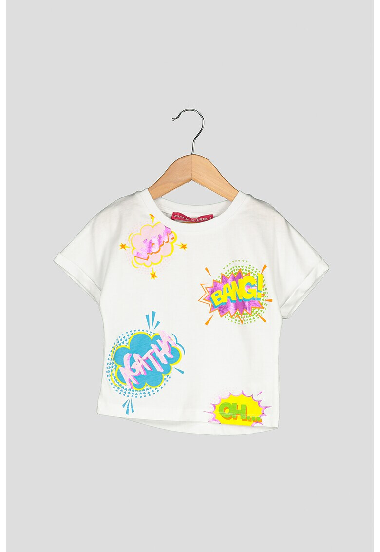 Agatha Ruiz de la Prada Тениска с надписи - Pepit.bg