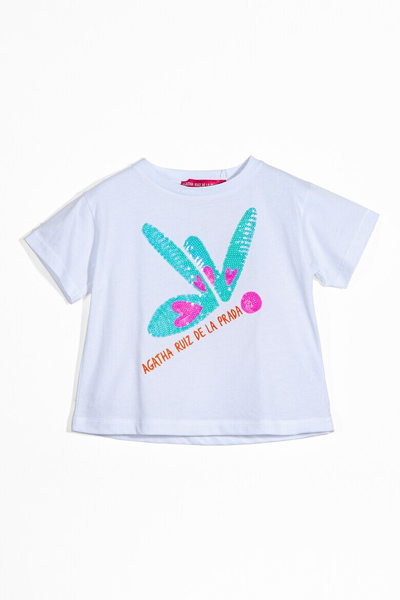 Agatha Ruiz de la Prada Тениска с пайети - Pepit.bg