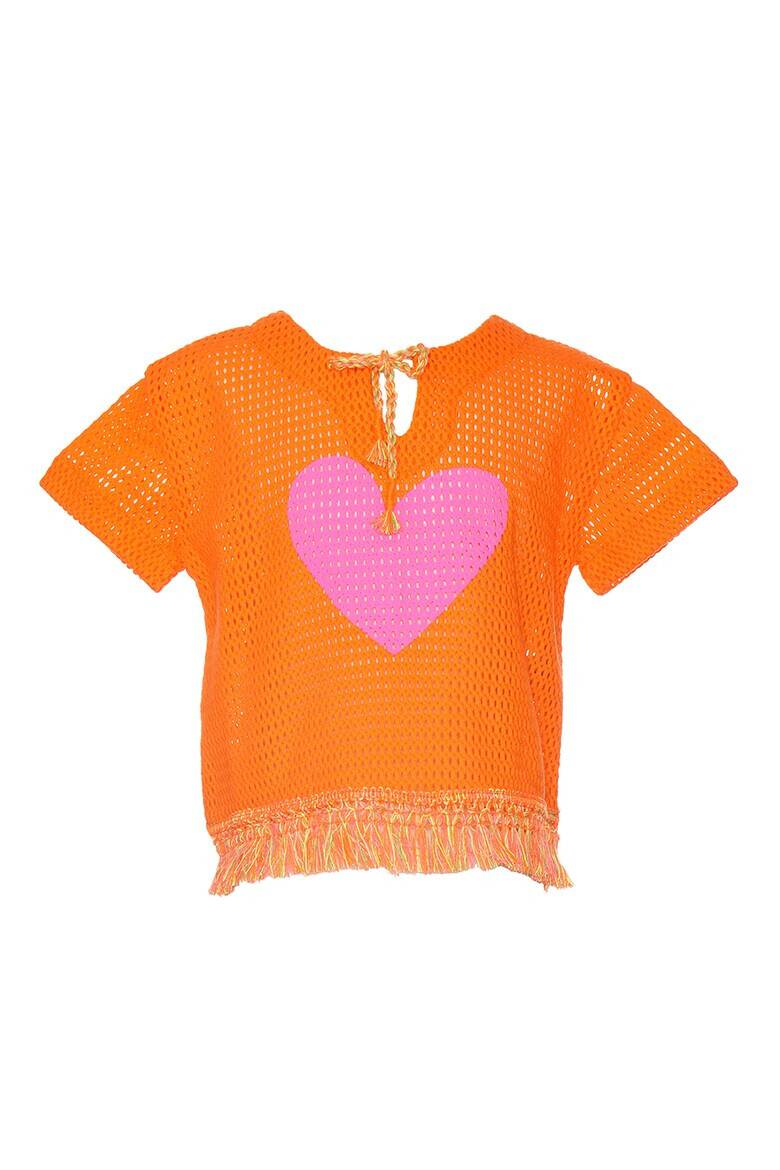 Agatha Ruiz de la Prada Тениска с перфорации - Pepit.bg