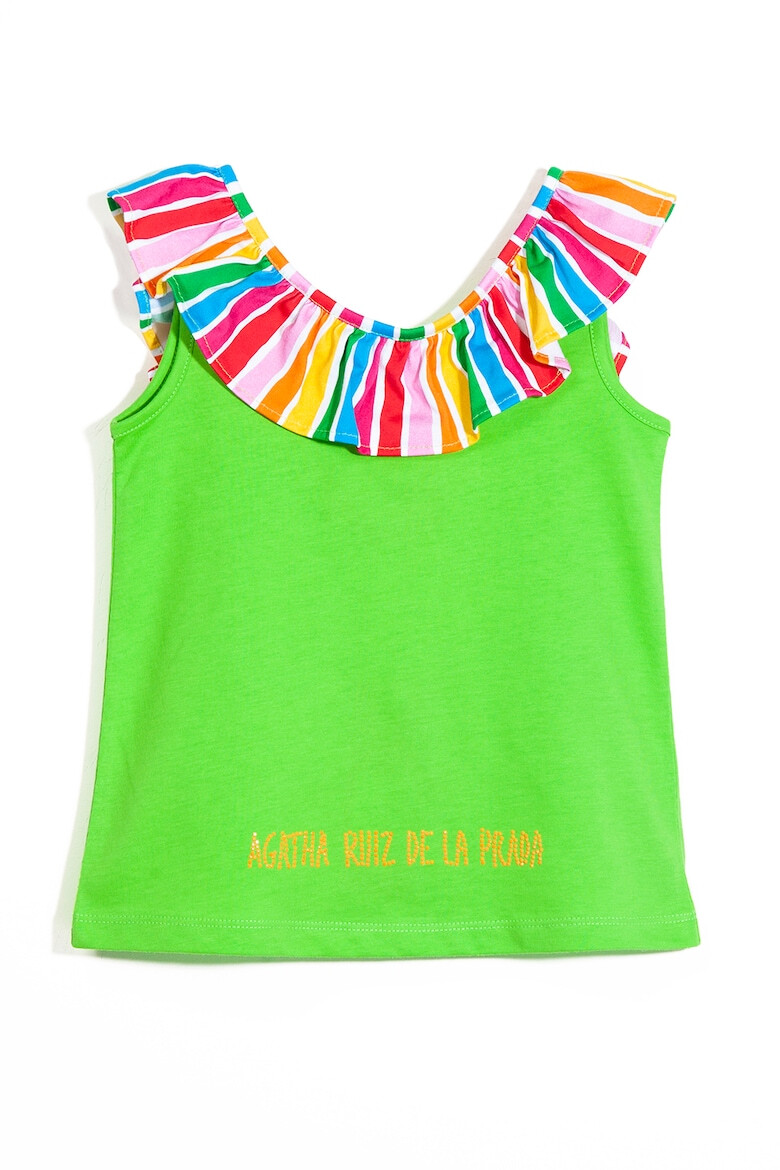 Agatha Ruiz de la Prada Топ с набиране - Pepit.bg