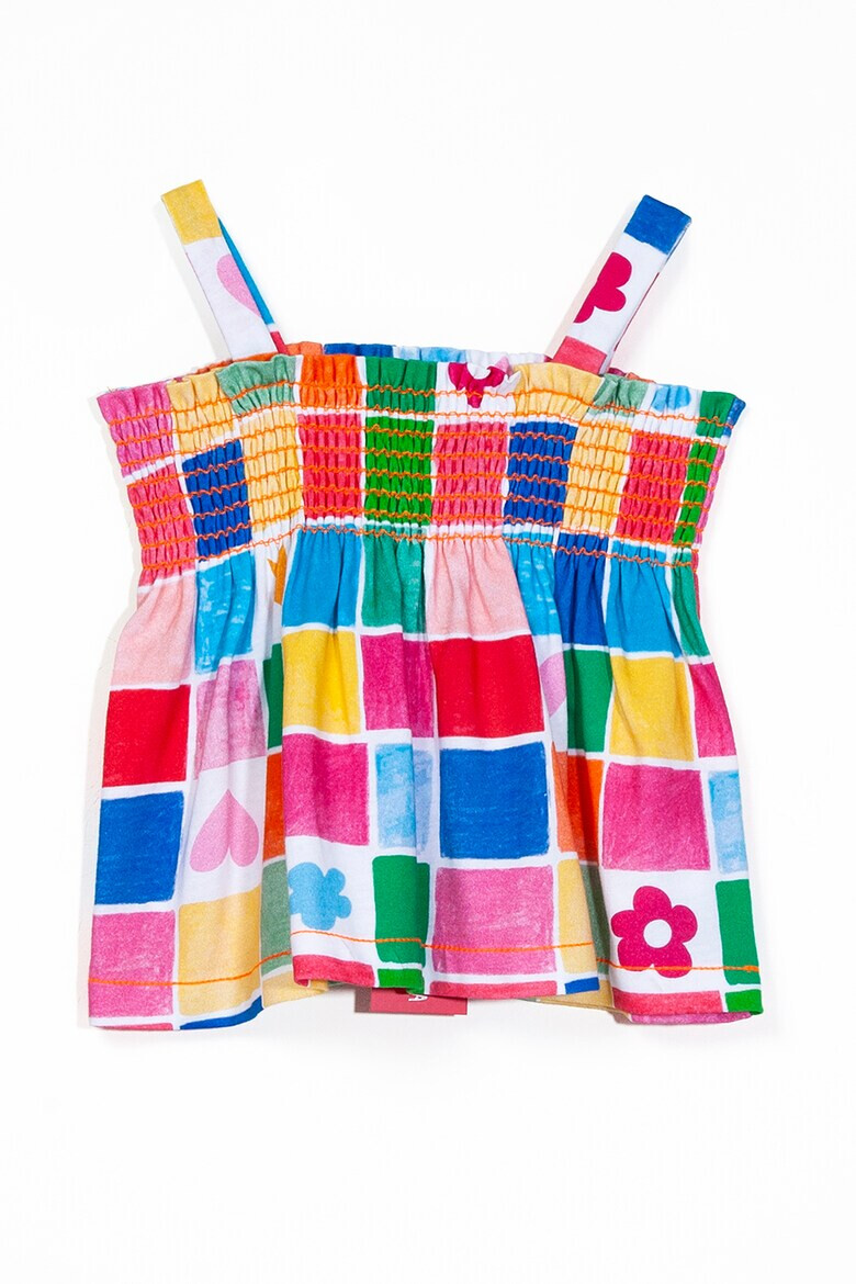 Agatha Ruiz de la Prada Топ с разнородна шарка - Pepit.bg