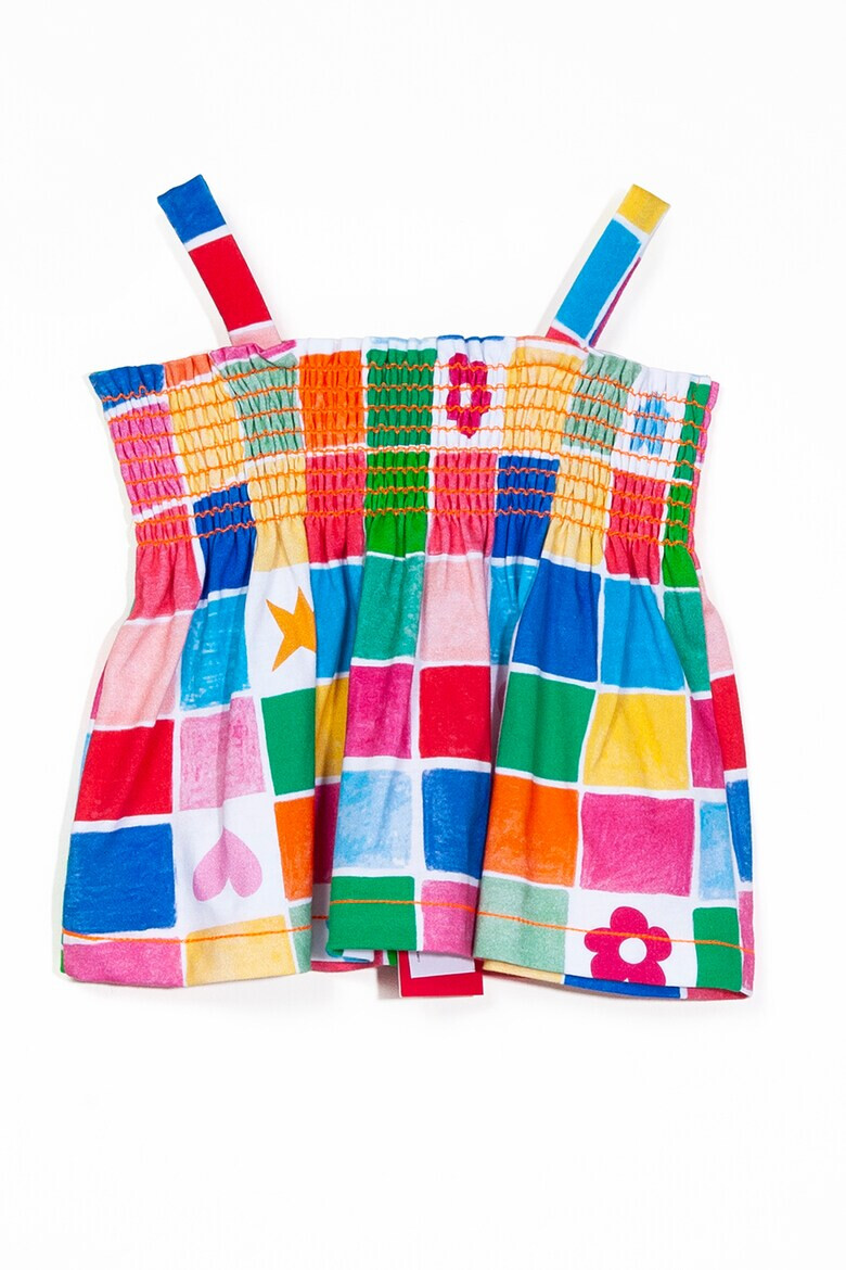 Agatha Ruiz de la Prada Топ с разнородна шарка - Pepit.bg
