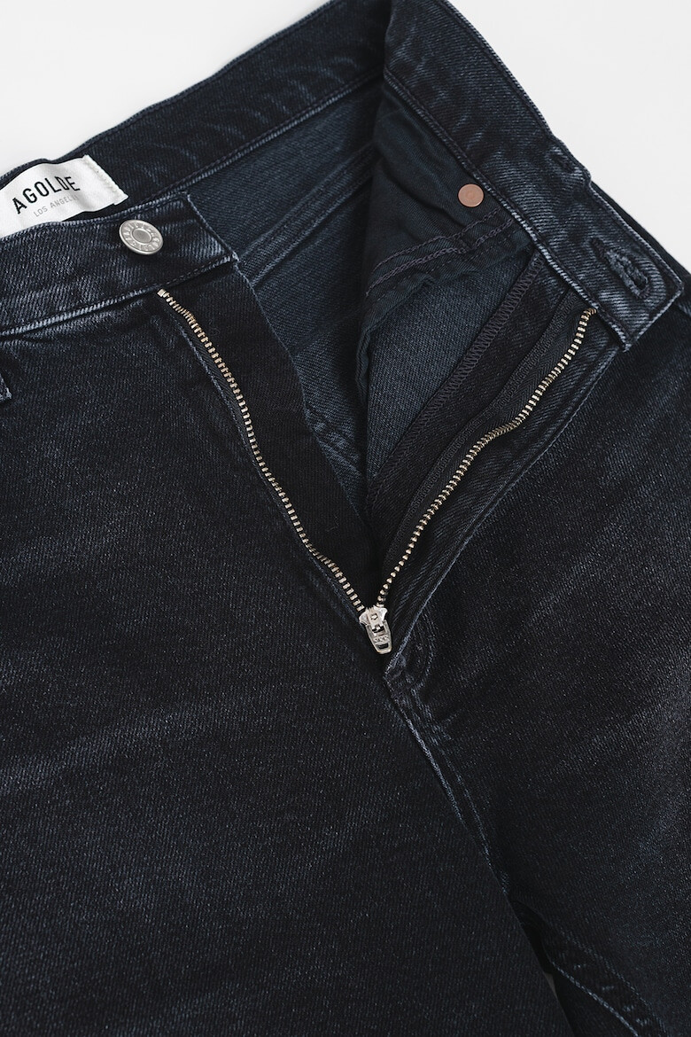 AGOLDE Дънки с широк крачол - Избеляло черно - Pepit.bg