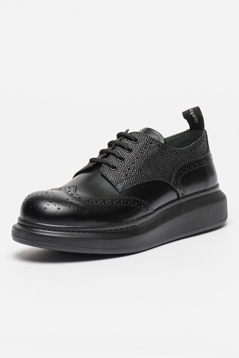 Alexander Mcqueen Кожени обувки Brogue New Liquid - Pepit.bg