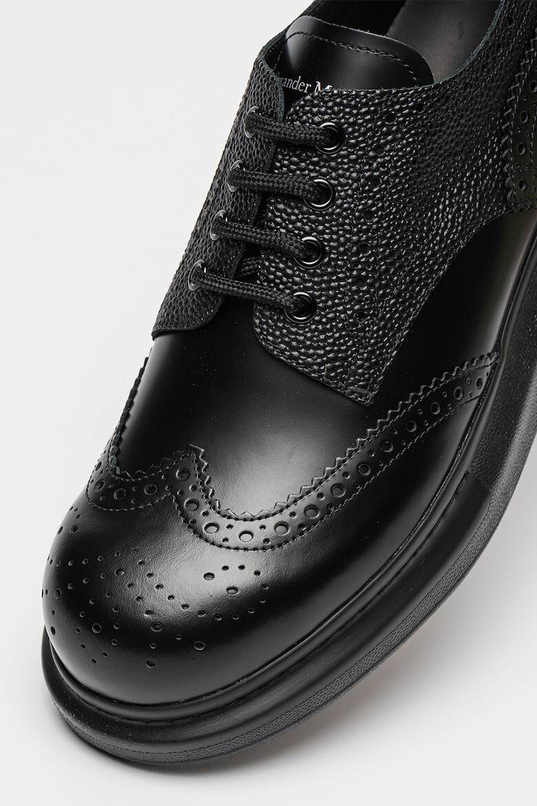 Alexander Mcqueen Кожени обувки Brogue New Liquid - Pepit.bg