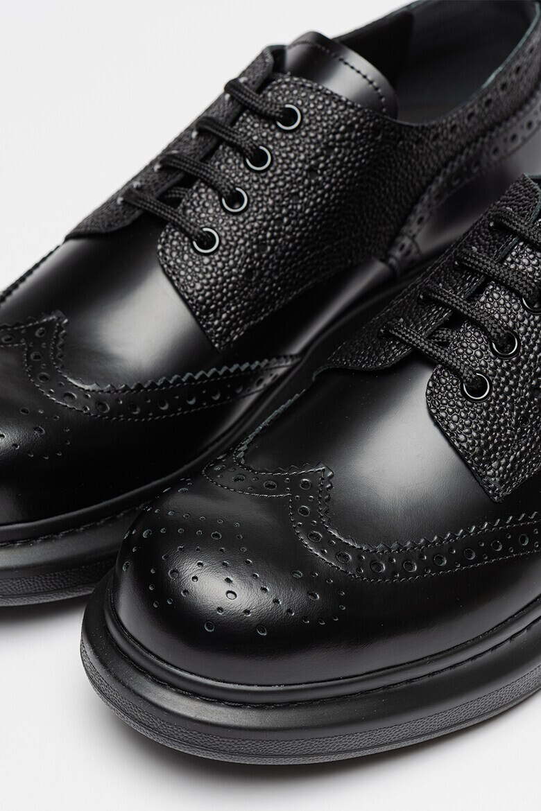 Alexander Mcqueen Кожени обувки Brogue New Liquid - Pepit.bg