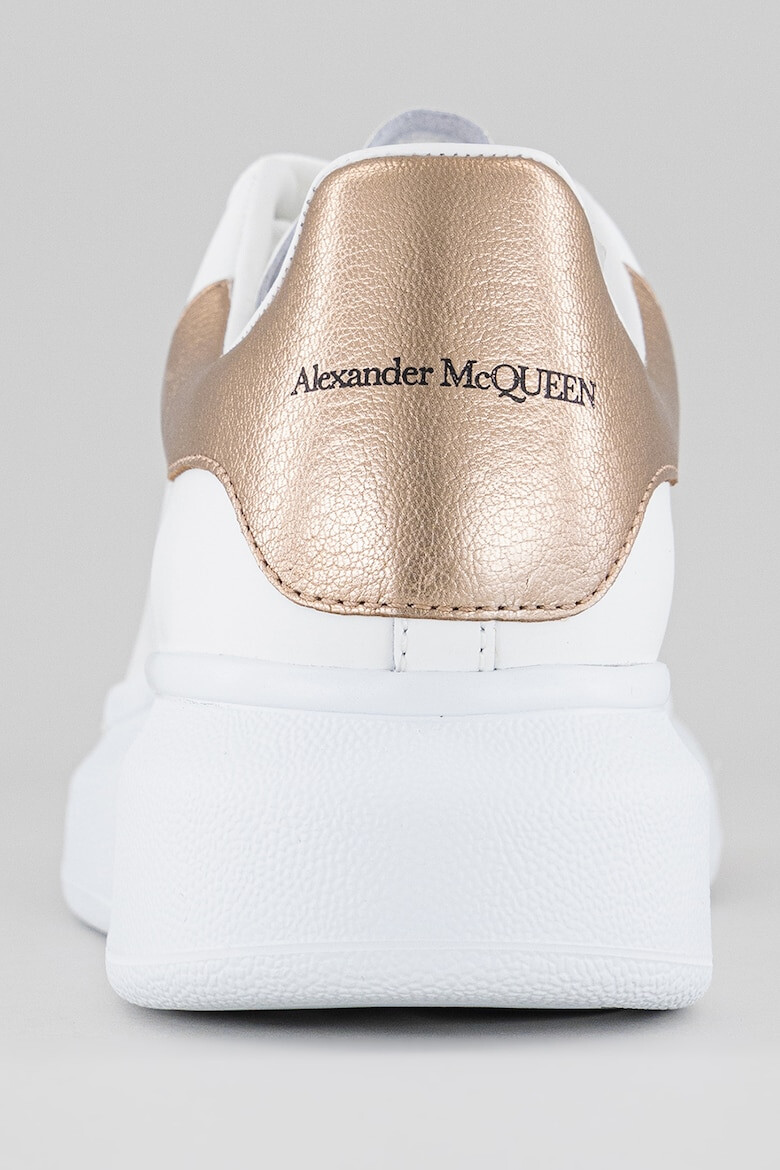 Alexander Mcqueen Кожени спортни обувки с лого - Pepit.bg