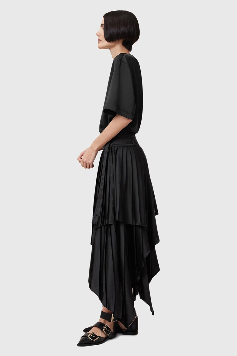 AllSaints Асиметрична дълга пола Kat - Pepit.bg