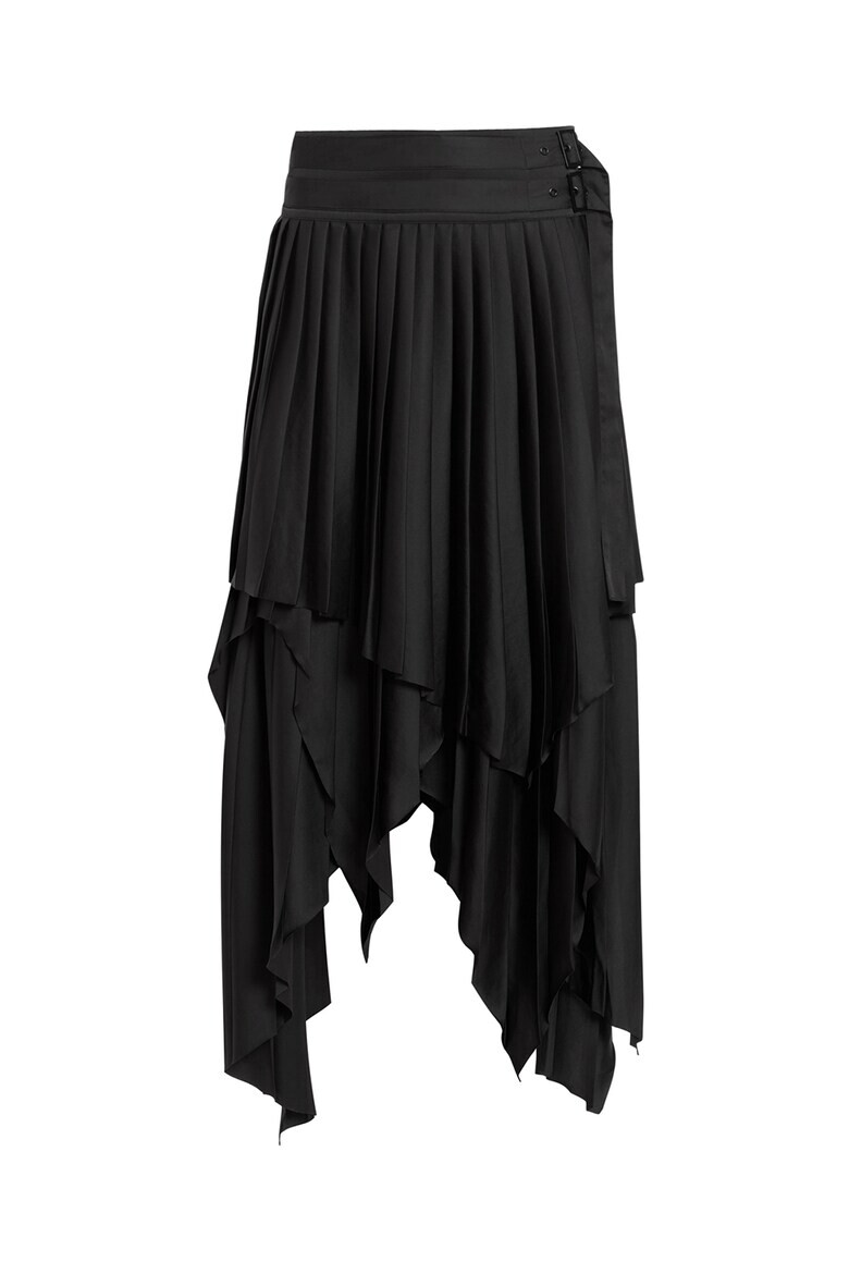 AllSaints Асиметрична дълга пола Kat - Pepit.bg