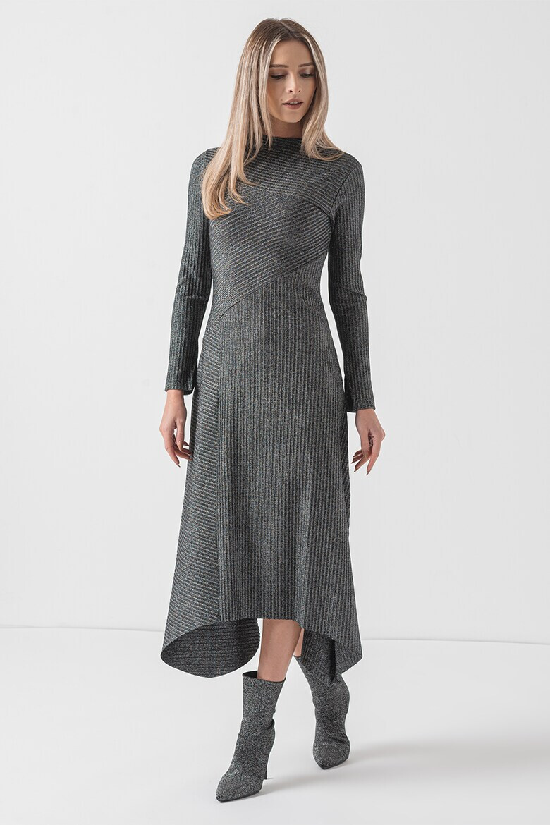 AllSaints Асиметрична рокля Gia - Pepit.bg