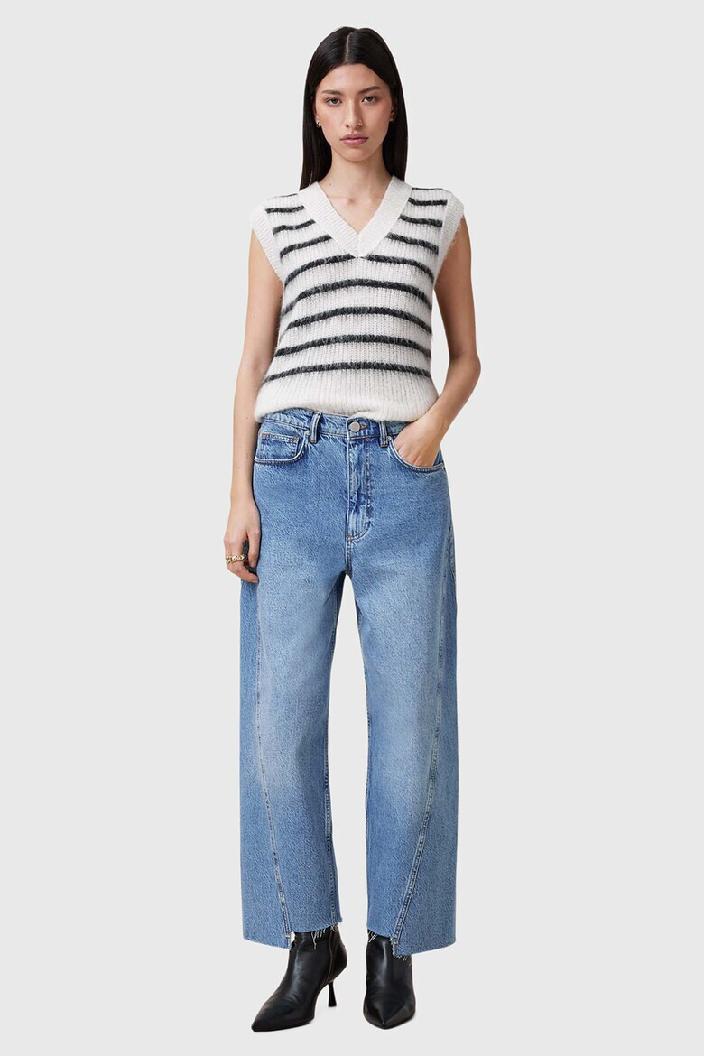 AllSaints Асиметрични широки дънки Fox - Pepit.bg